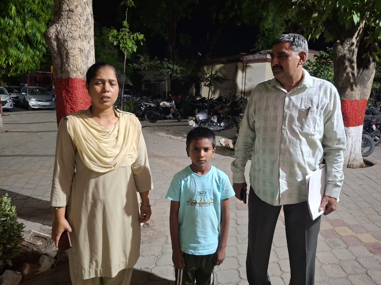 Nine-Year-Old Boy Abducted from Panipat Reaches Kotwali