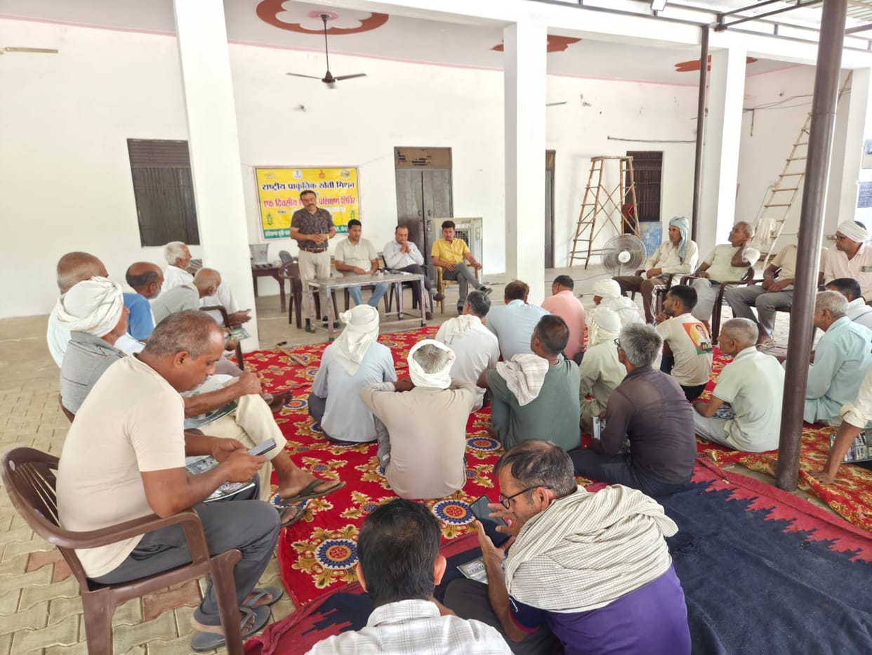 Farmers resolved to practice natural farming