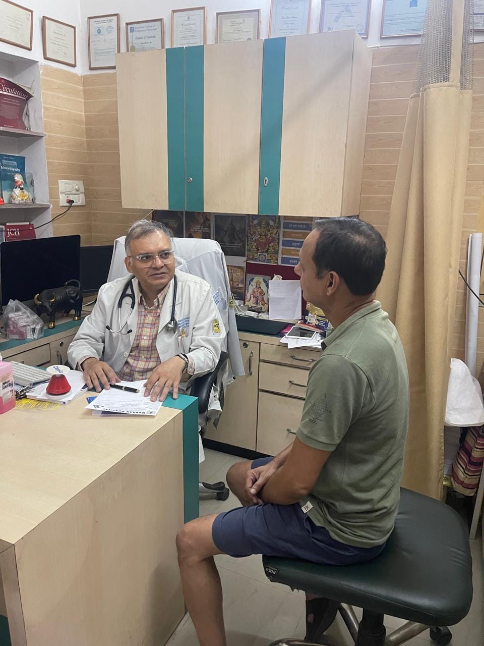 50 people were given medical check-up and medicines at the camp.