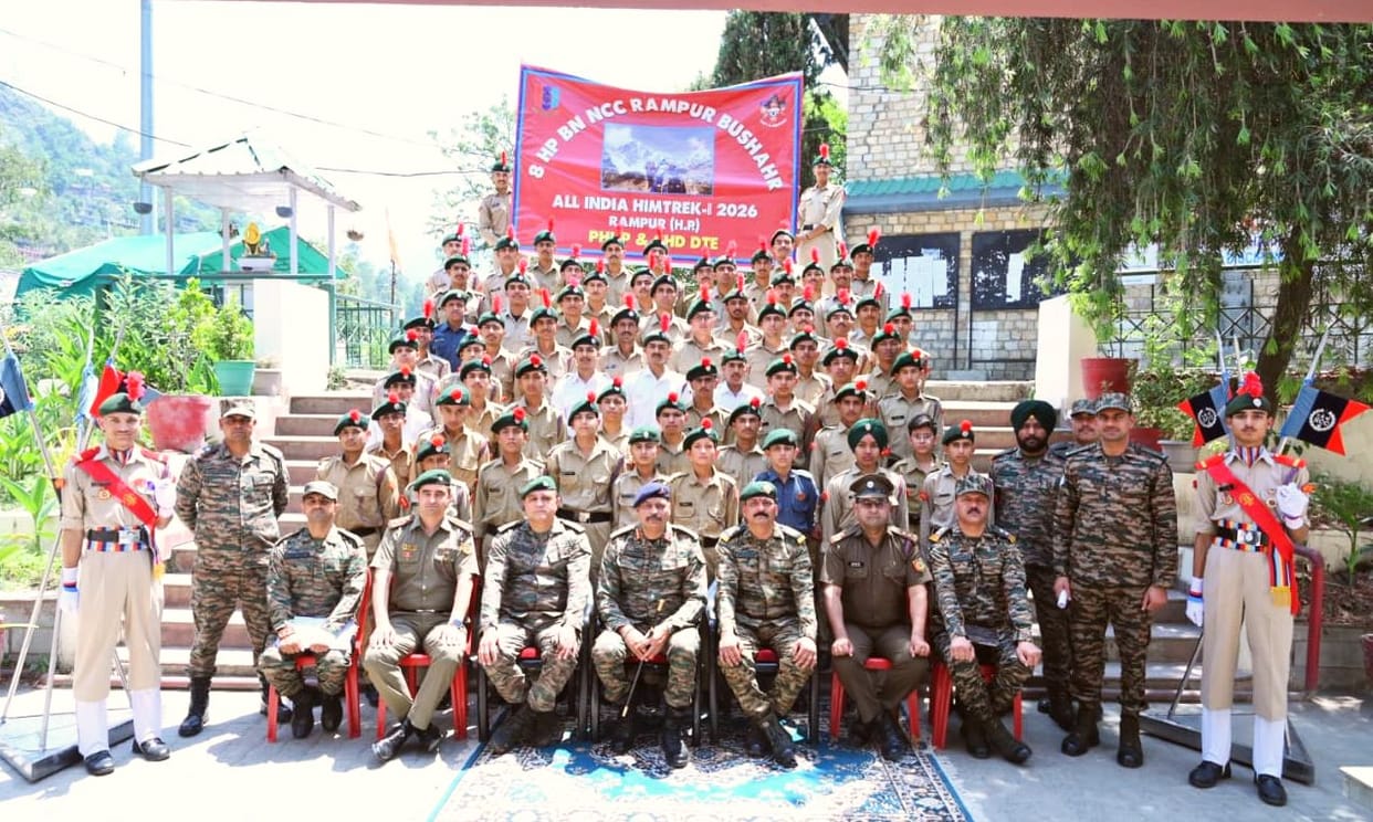 NCC snow track camp begins at PG College Rampur