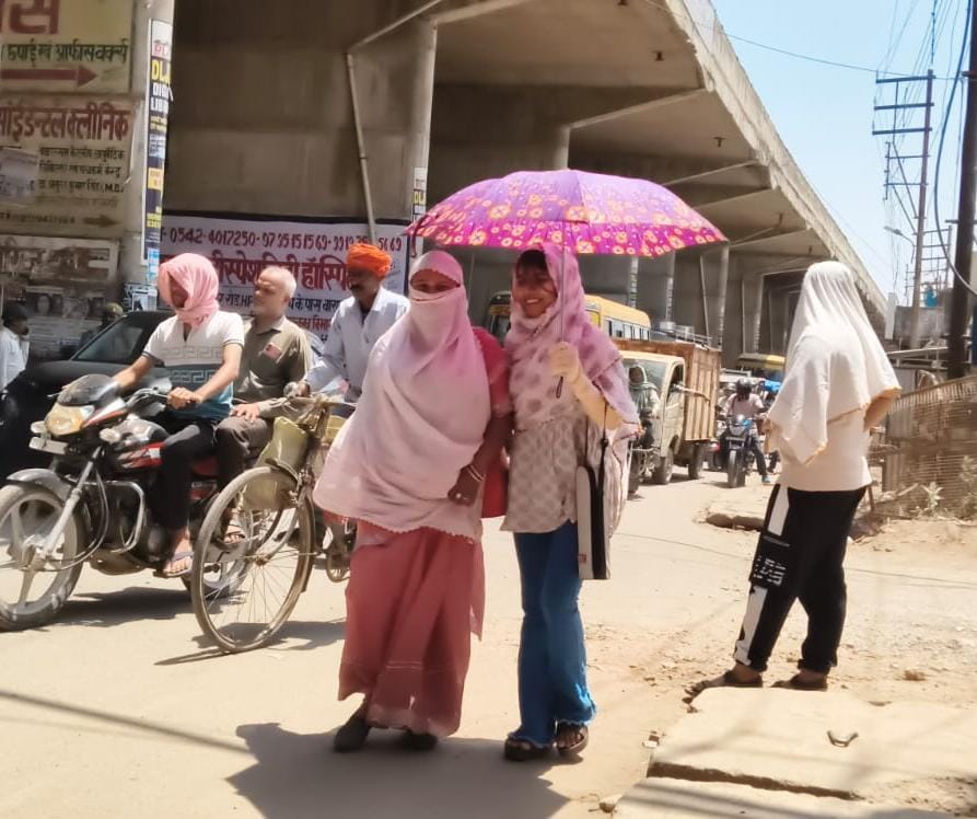 After 20 days, the maximum temperature has once again reached 43.6 degrees, rising by up to two degrees in 48 hours.
