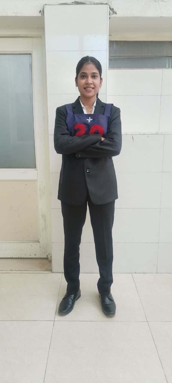 Shivani, daughter of village Lukhi, became a sub-lieutenant in the Navy.