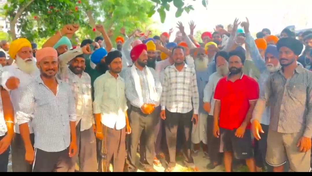 Objectionable slogans raised over the seizure of Forest Department land