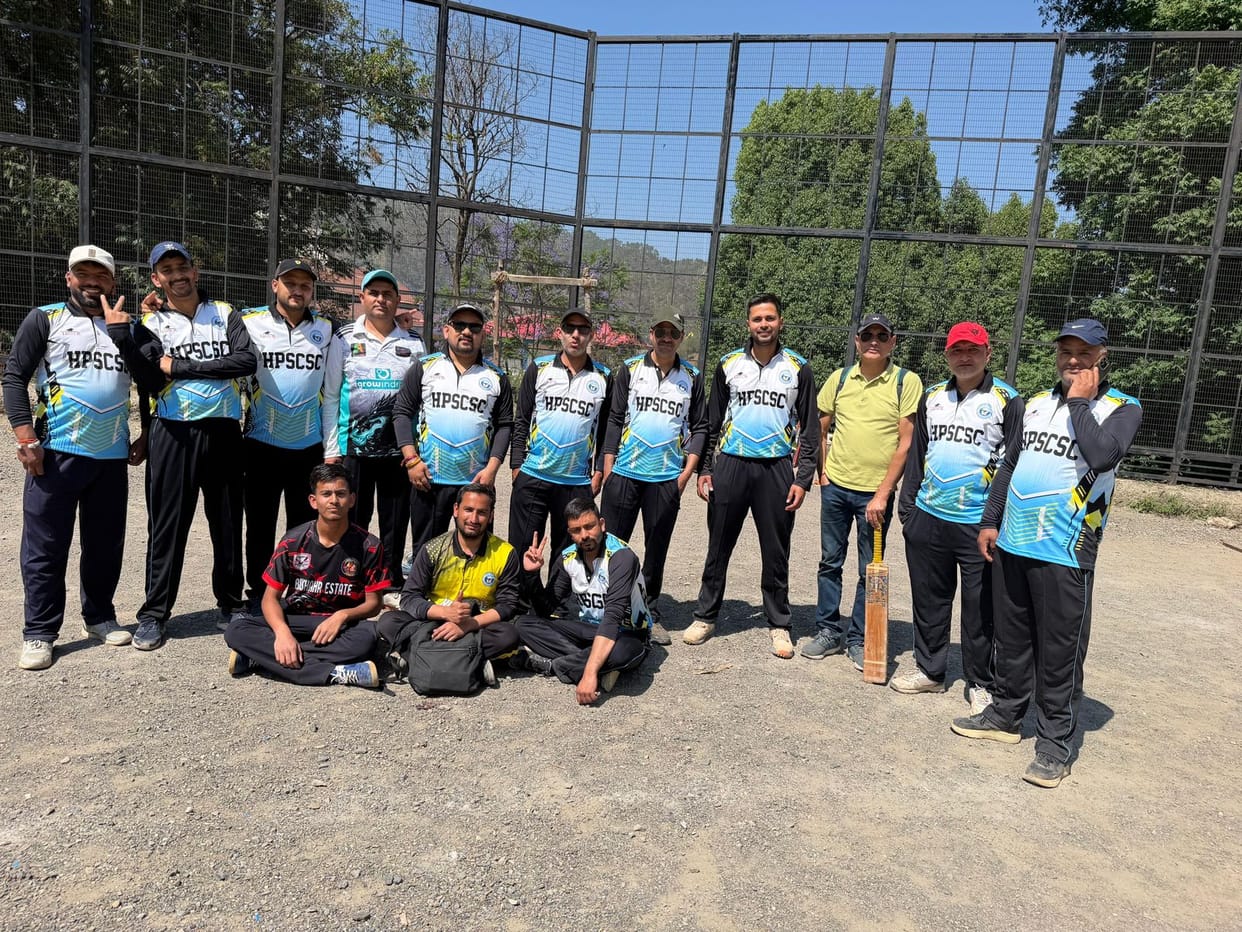 HPSCSC team became the winner by defeating the Vidhansabha team.