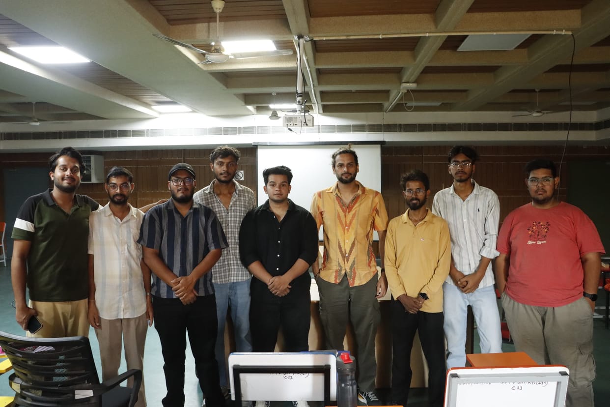 Supwa students learning the art of making film sets