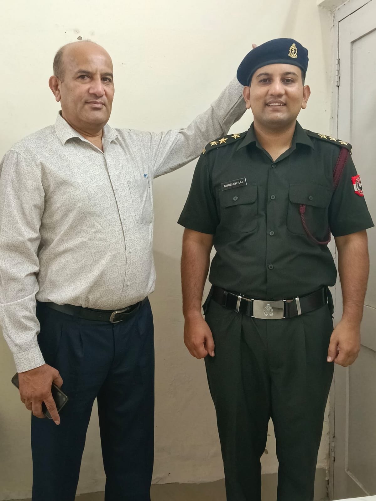 Dr. Abhishek Becomes Captain in Army Medical Corps; Posted in Jalandhar