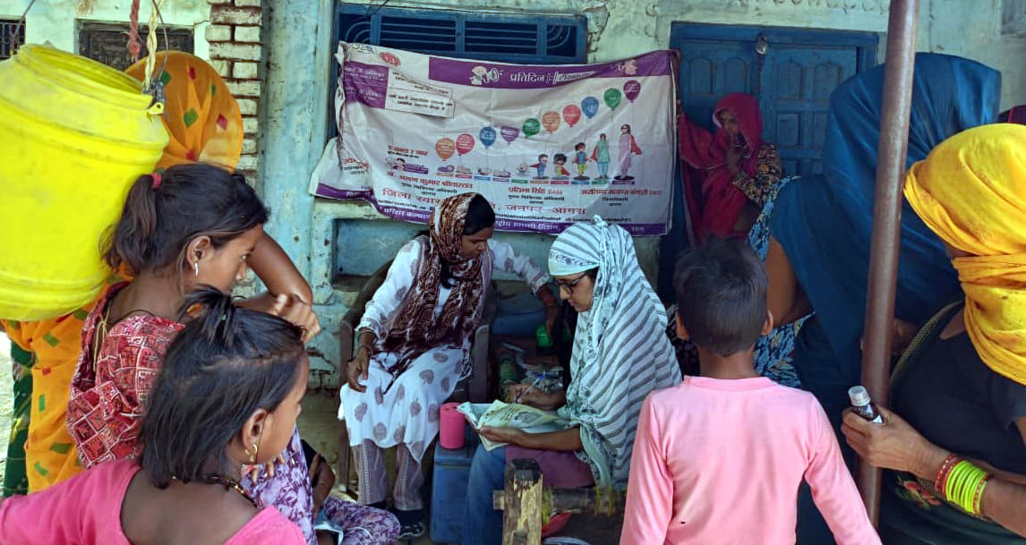 agra news bah medical team veccination