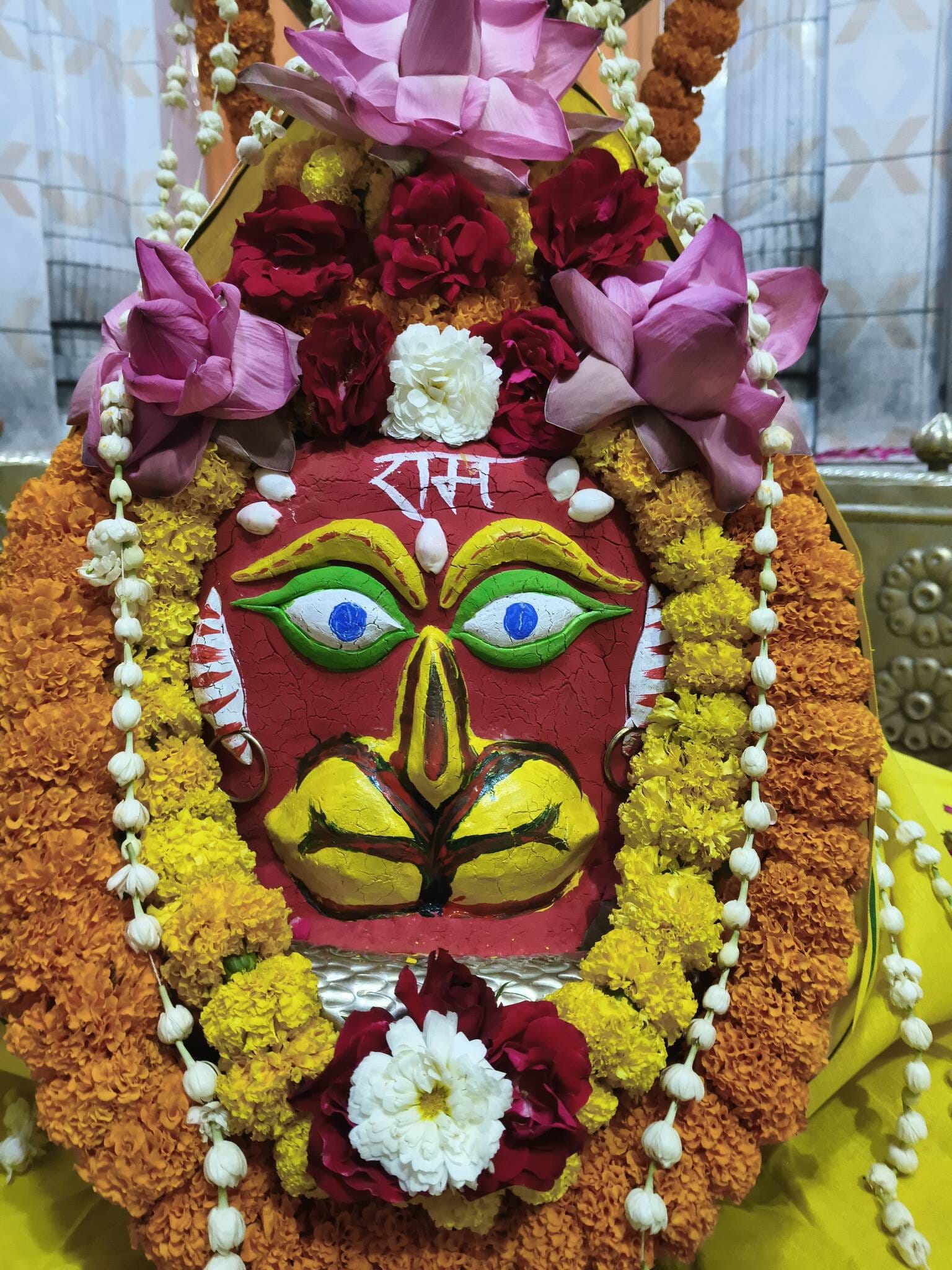 Behil Nath temple is being decorated during Malmas.