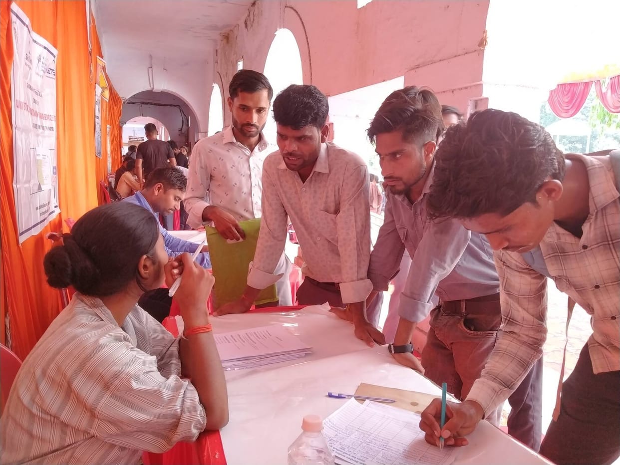 385 youth received job offer letters at the employment fair