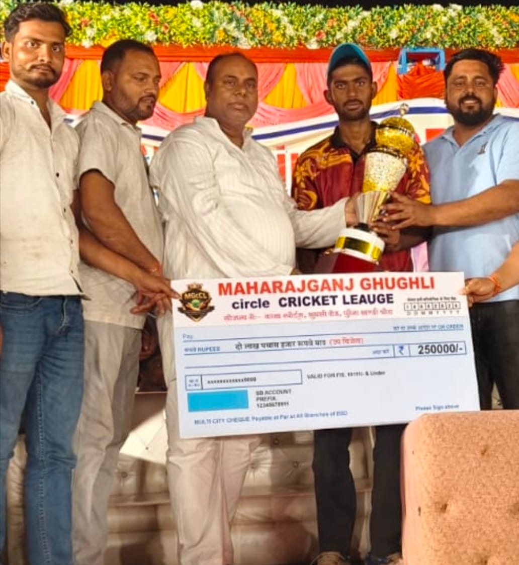 Lucknow beat Jaunpur by 10 wickets in the night cricket tournament.