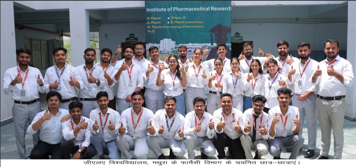 Bumper Placements for 75% of Students in the Department of Pharmacy