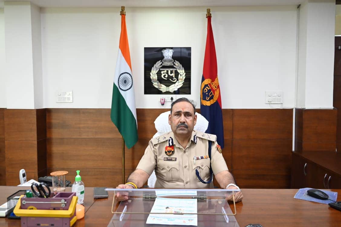 .करनाल मंडल के नवनियुक्त पुलिस महानिरीक्षक (IGP) श्री अशोक कुमार।