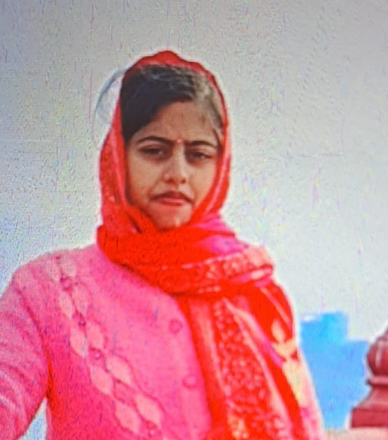 An eight-month pregnant woman was crushed by a sand-laden dumper, her husband injured.