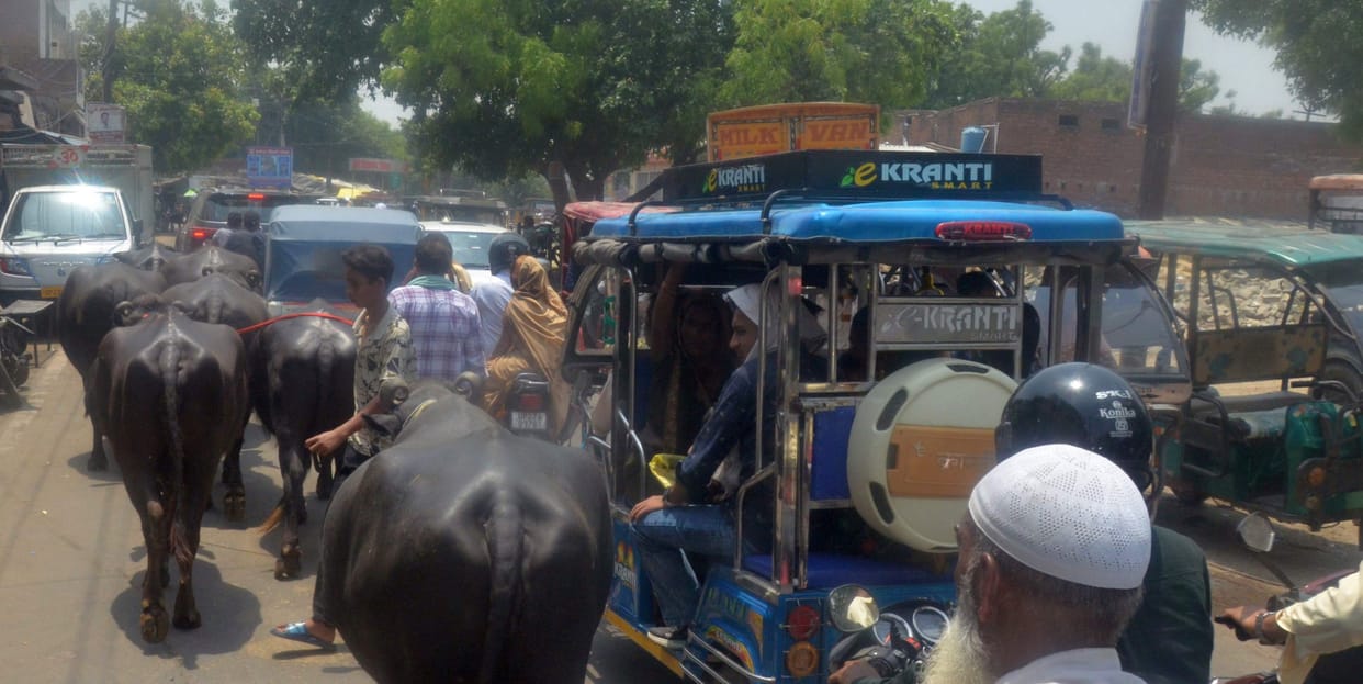 Forced to battle through traffic jams amidst 42-degree temperatures, residents across the city faced severe inconvenience.