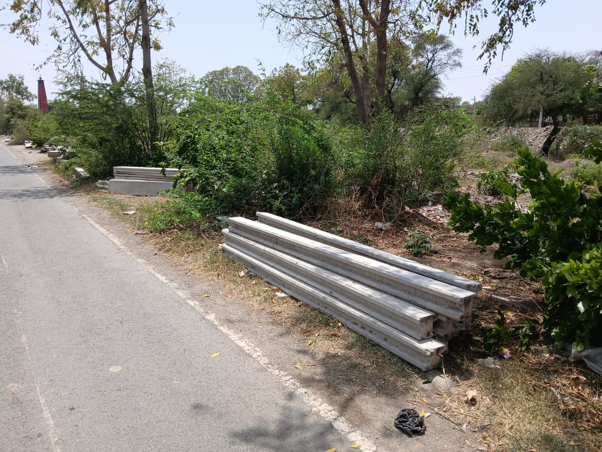 green belt dumping point