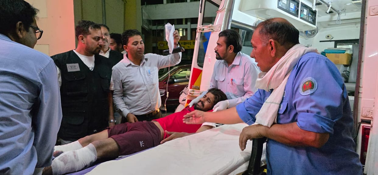 Encounter between STF and two gangsters of Bhau gang, both injured