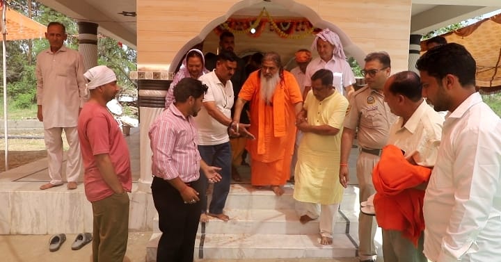 Shrimad Bhagwat Katha shows the path of religion: Baba Bal