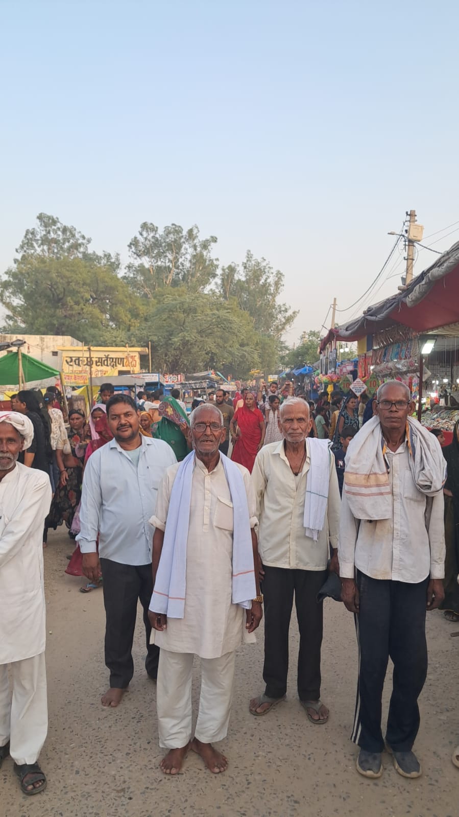 Braj Kumbh: The scorching sun and earth slowed down the pace of pilgrims