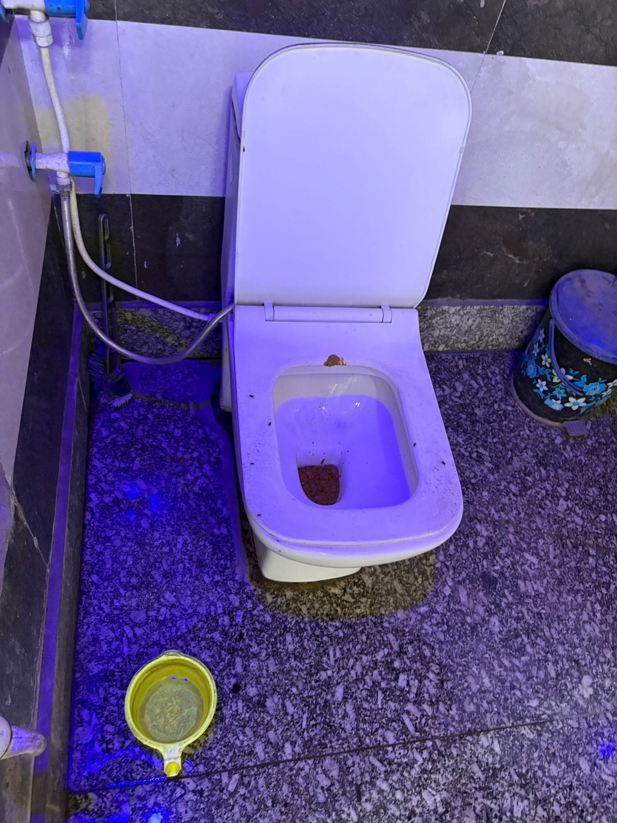 City toilets are a shame...some stink, some garbage, some darkness