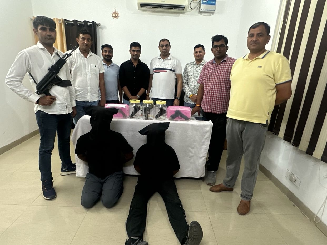 Youths from Sanghi and Brahmanwas arrested with 5 pistols and 25 cartridges