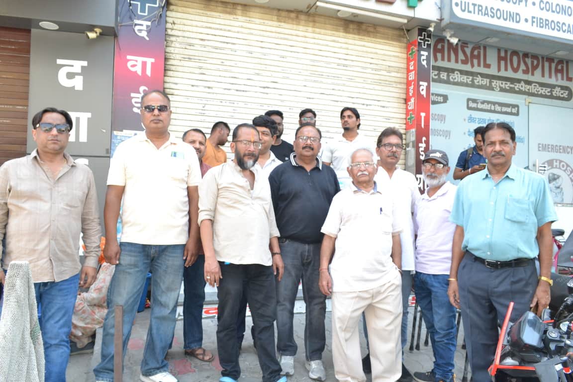 Over 40,000 people suffered power cuts from morning till evening.