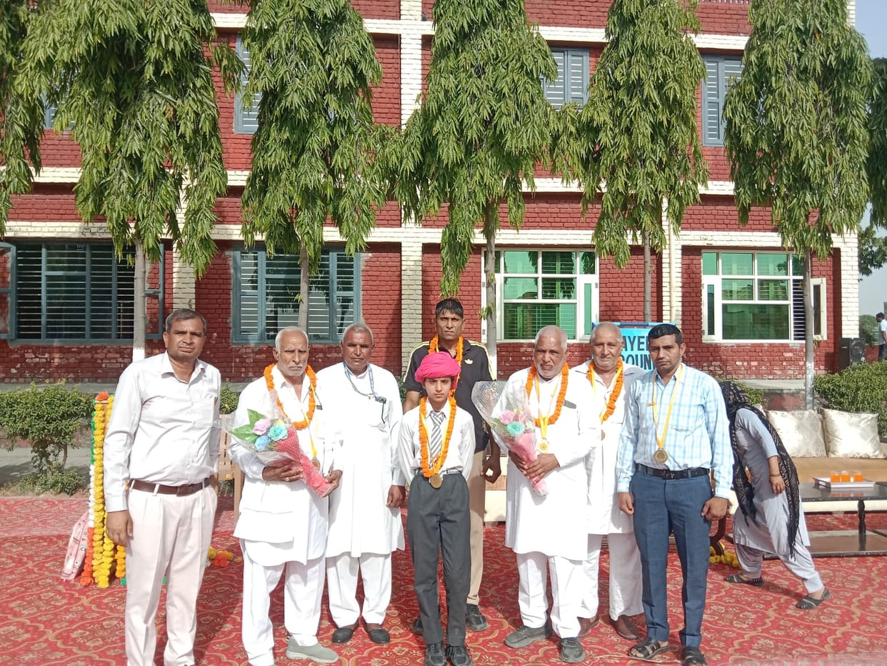 Meritorious student Ishika was honored