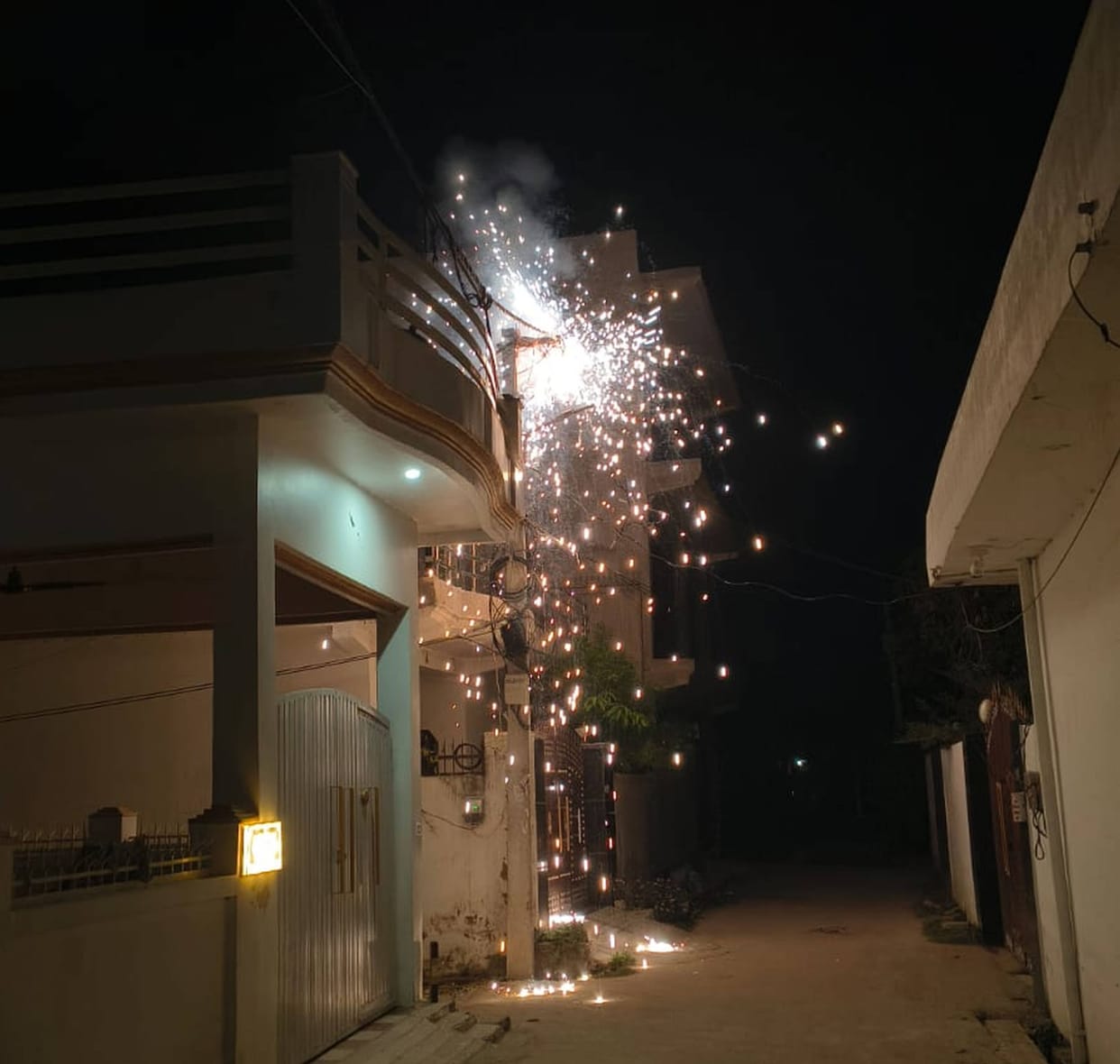 As the heat increased, electricity also failed.