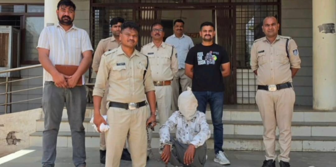 एक करोड़ का लुटेरा गिरफ्तार