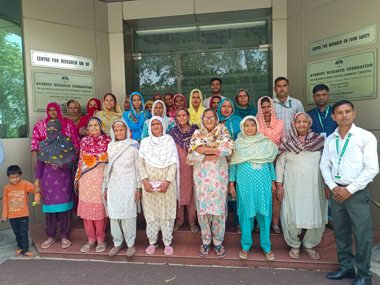 Financial literacy and water conservation information was provided to women.