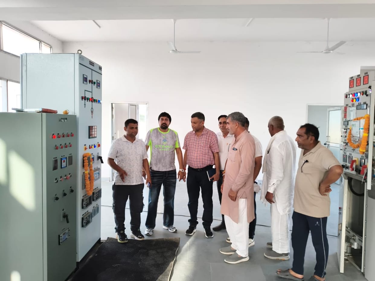 33 KV power plant inaugurated in Mirzapur, eight villages to benefit
