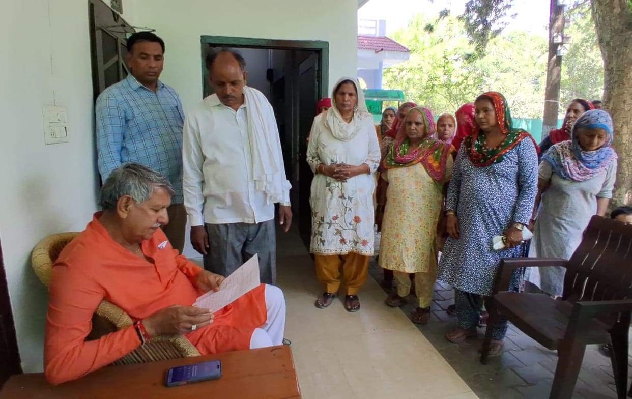 People facing water crisis for five months, submitted memorandum to MP
