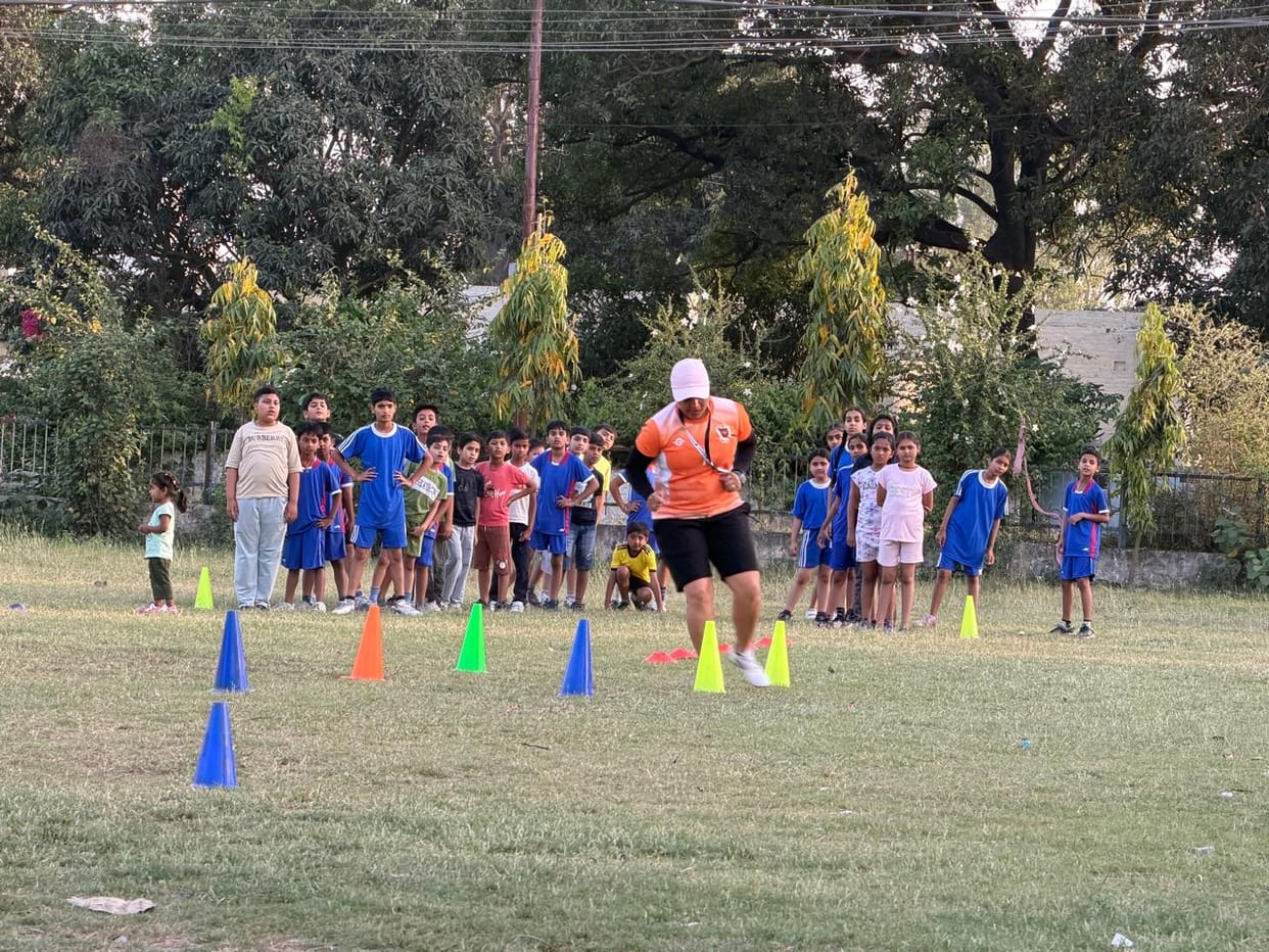 Former Indian team captain is making her daughters football stars
