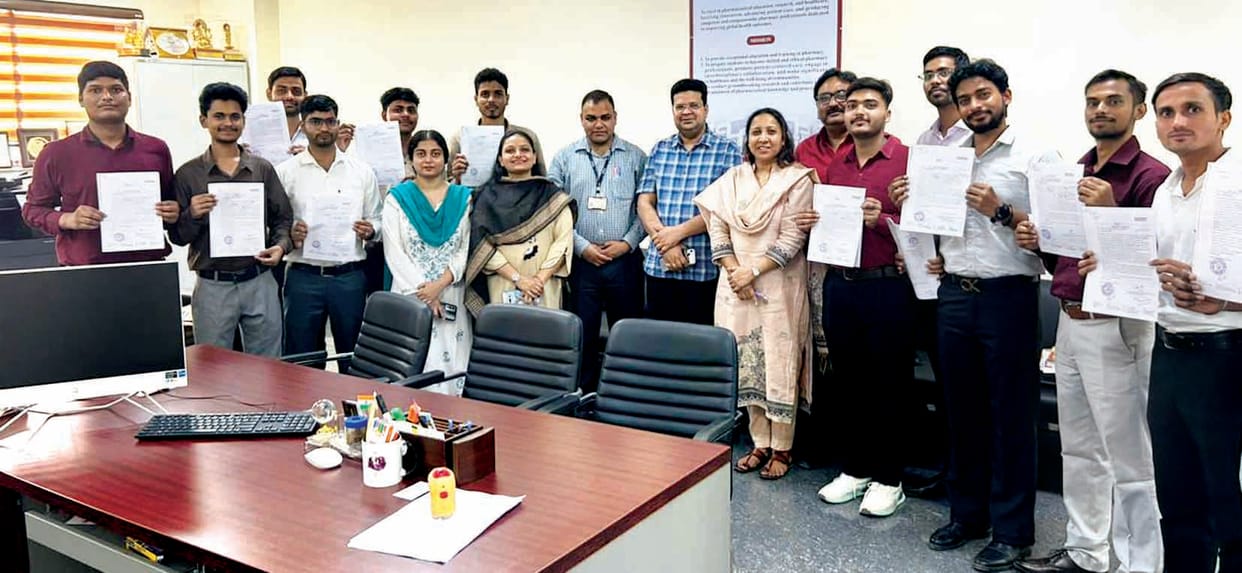 AKTU: 12 BPharma students received offer letters
