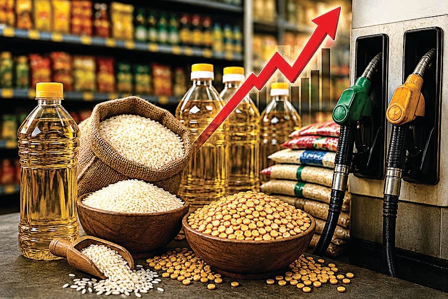 Oil price hiked by Rs 4 and rice by Rs 3 per kg