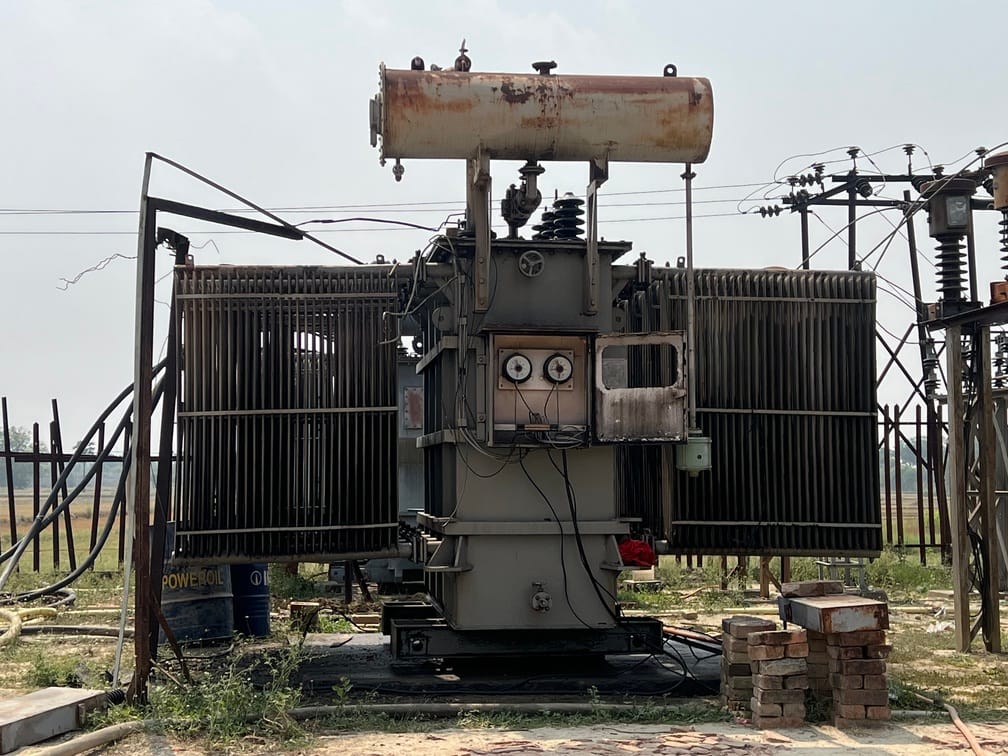A 10 MVA transformer blew up, leaving a population of 50,000 connected to three feeders without electricity for four days.