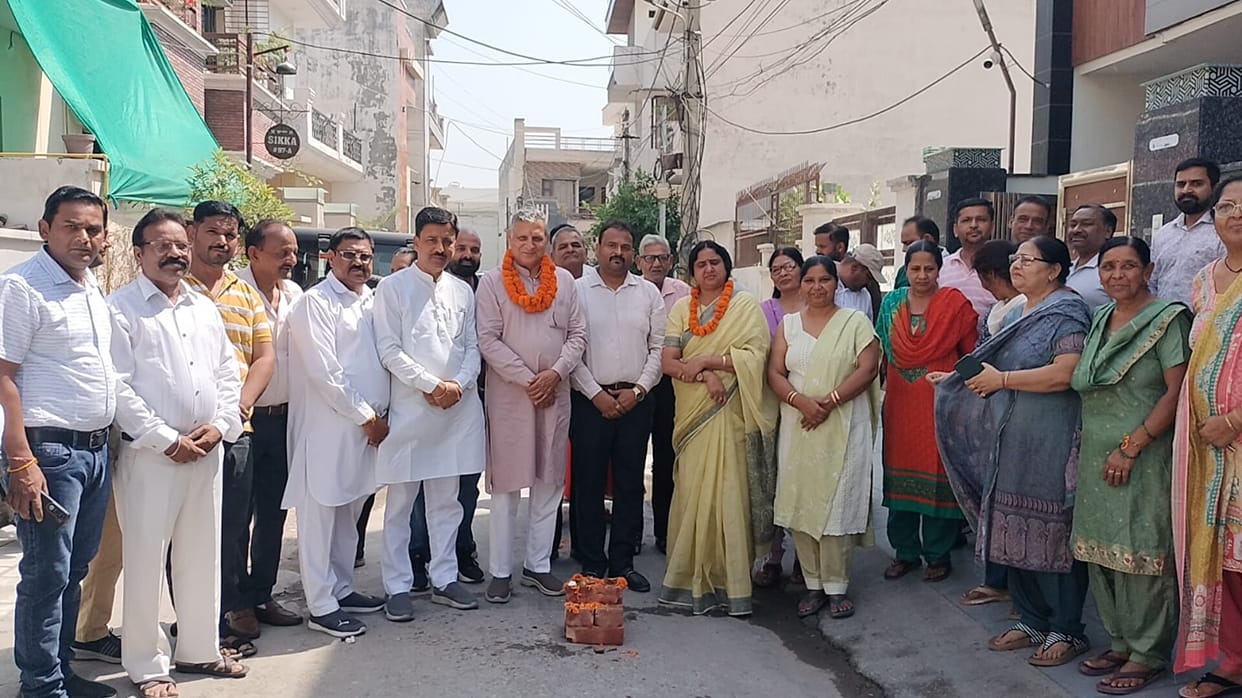 26.47 lakh will be spent on streets in Jain Colony.