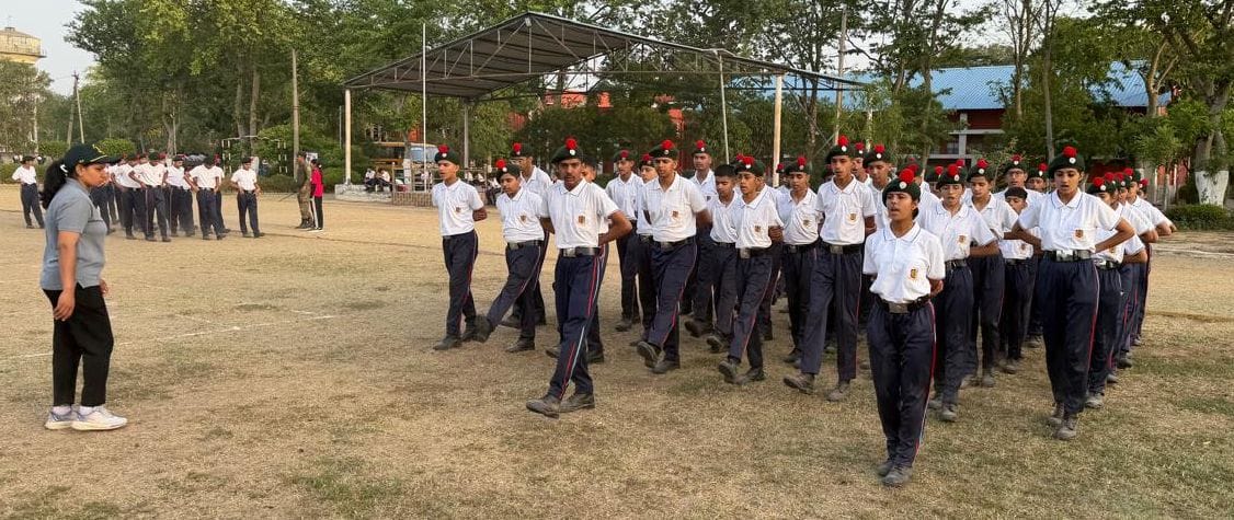 Cadets learn modern techniques and self-defense techniques at the NCC camp.