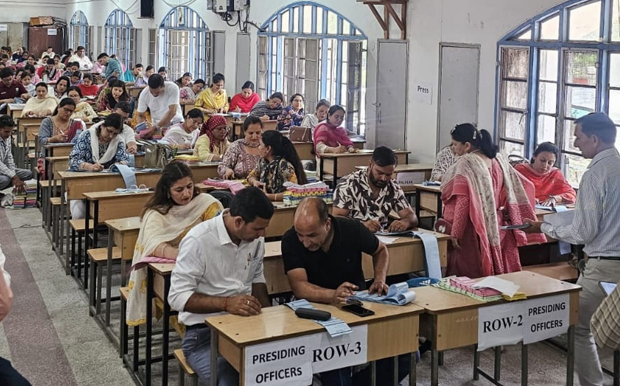 The second phase of rehearsal for the Panchayat elections is complete.