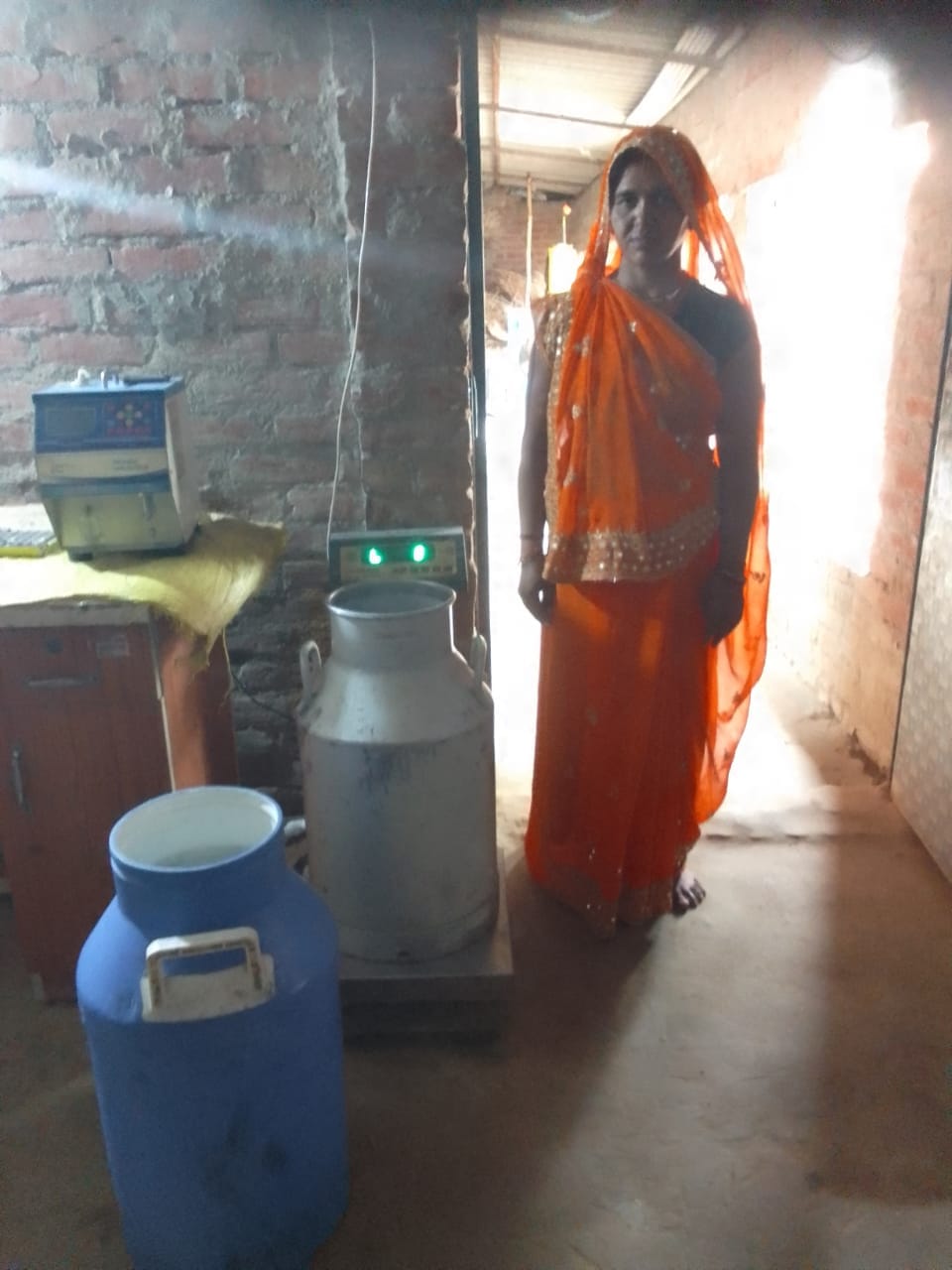 Savita Devi has created a distinct identity in the village with her milk dairy, becoming an inspiration for women.