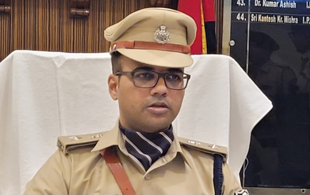फाइल फोटो एसपी स्वर्ण प्रभात
