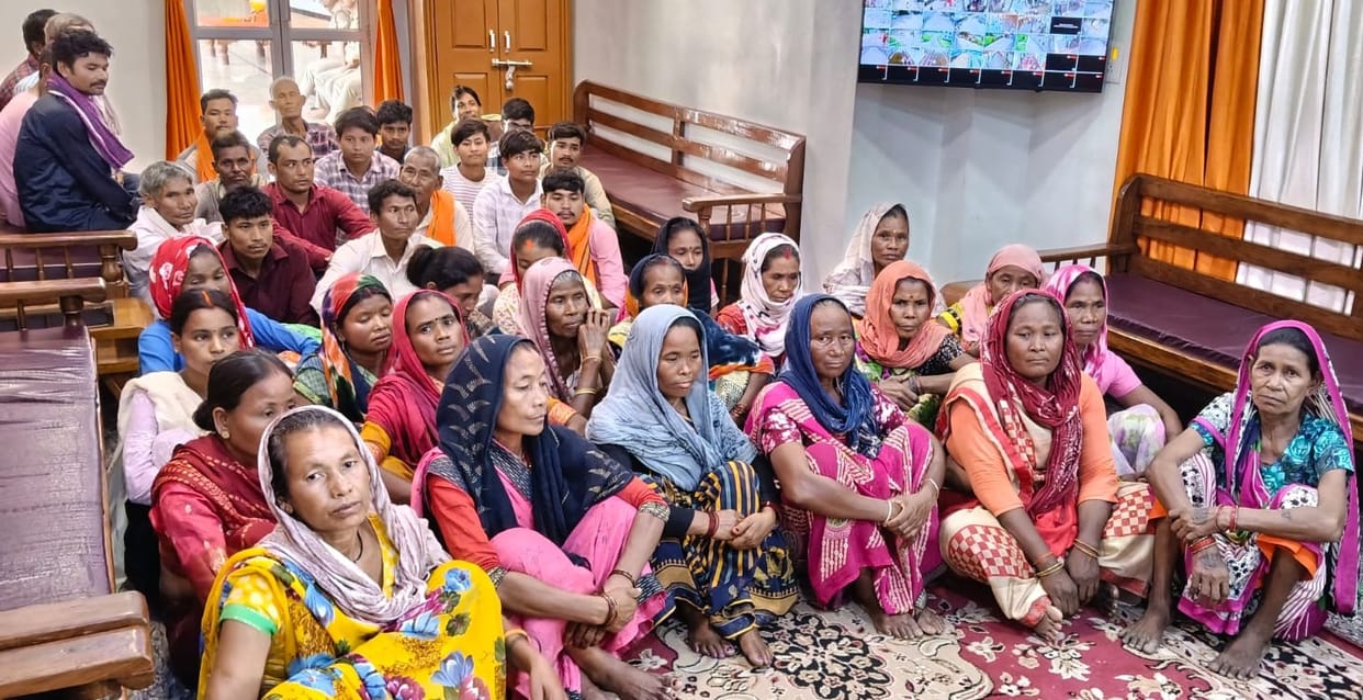Villagers of Tharu community appealed to save ancestral land