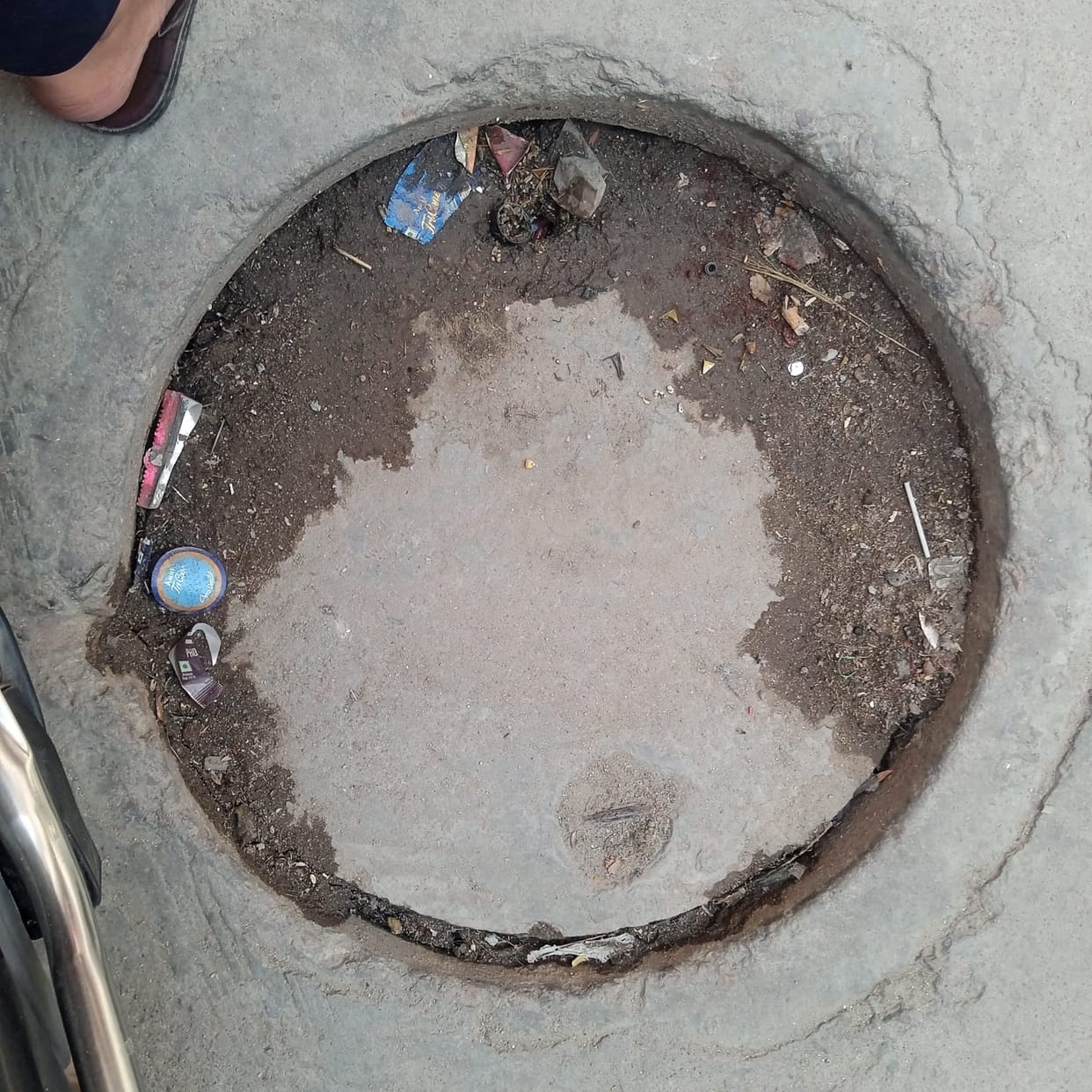 Sewer blockage problem in Sai Baba Wali Gali