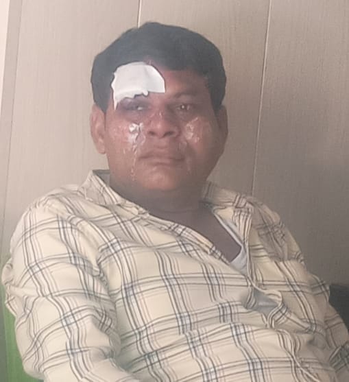First he asked about his rank and caste...then he was beaten up.