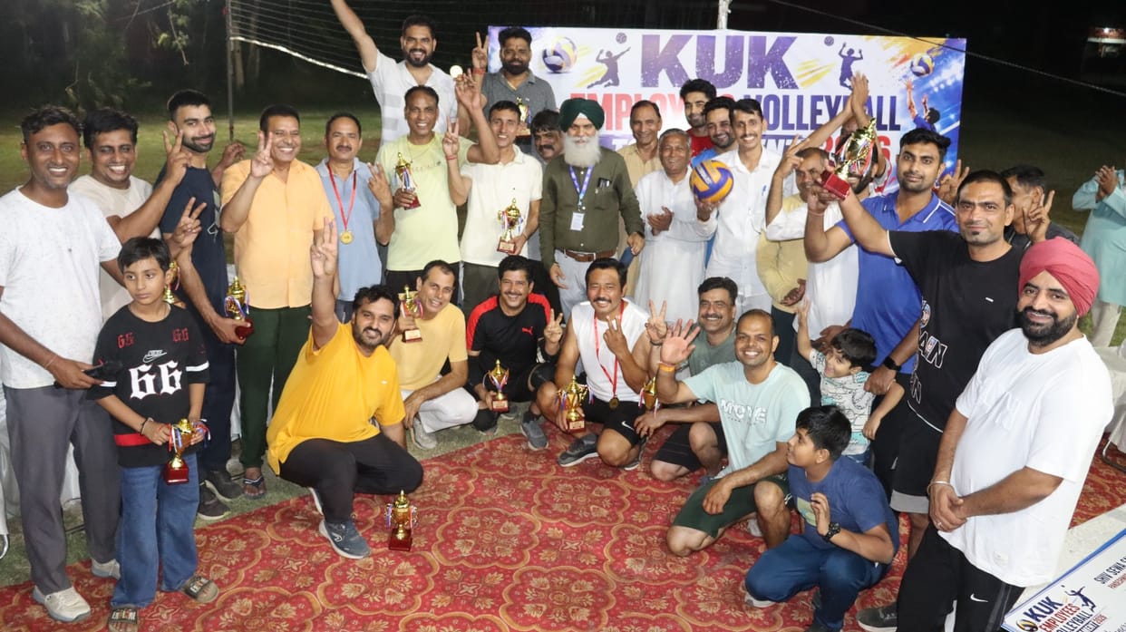 KUK Star wins Employees Volleyball Tournament