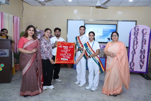 Students were honored at the ceremony