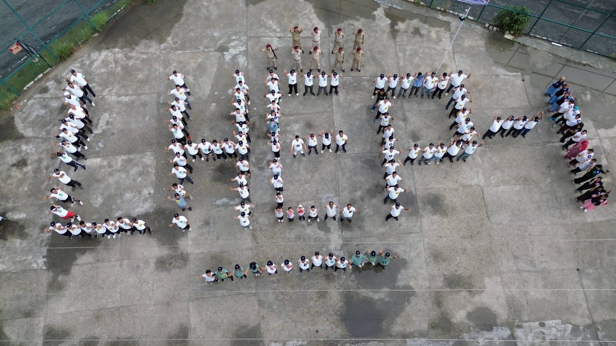 Mini marathon organised at Luhri Project on SJVN's foundation day