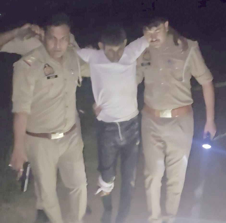 A notorious criminal from Sitapur was arrested