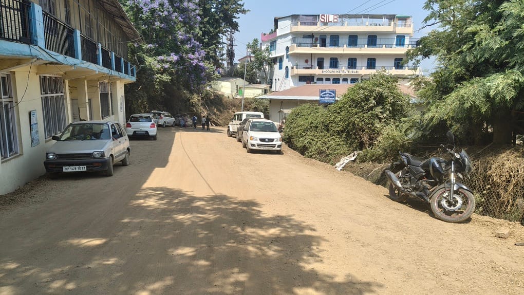 Soling and metalling work started on Solan-Jounaji road