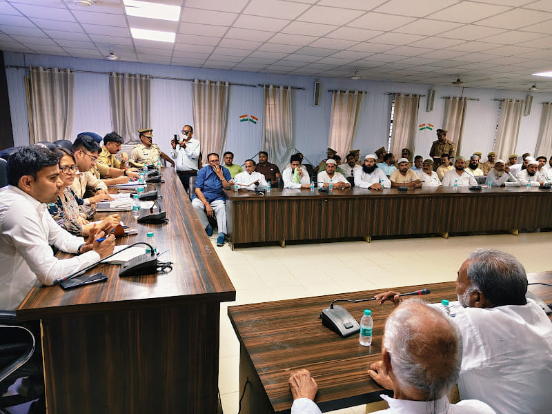 Bakrid: Peace committee meeting, appeal to celebrate the festival in a harmonious atmosphere