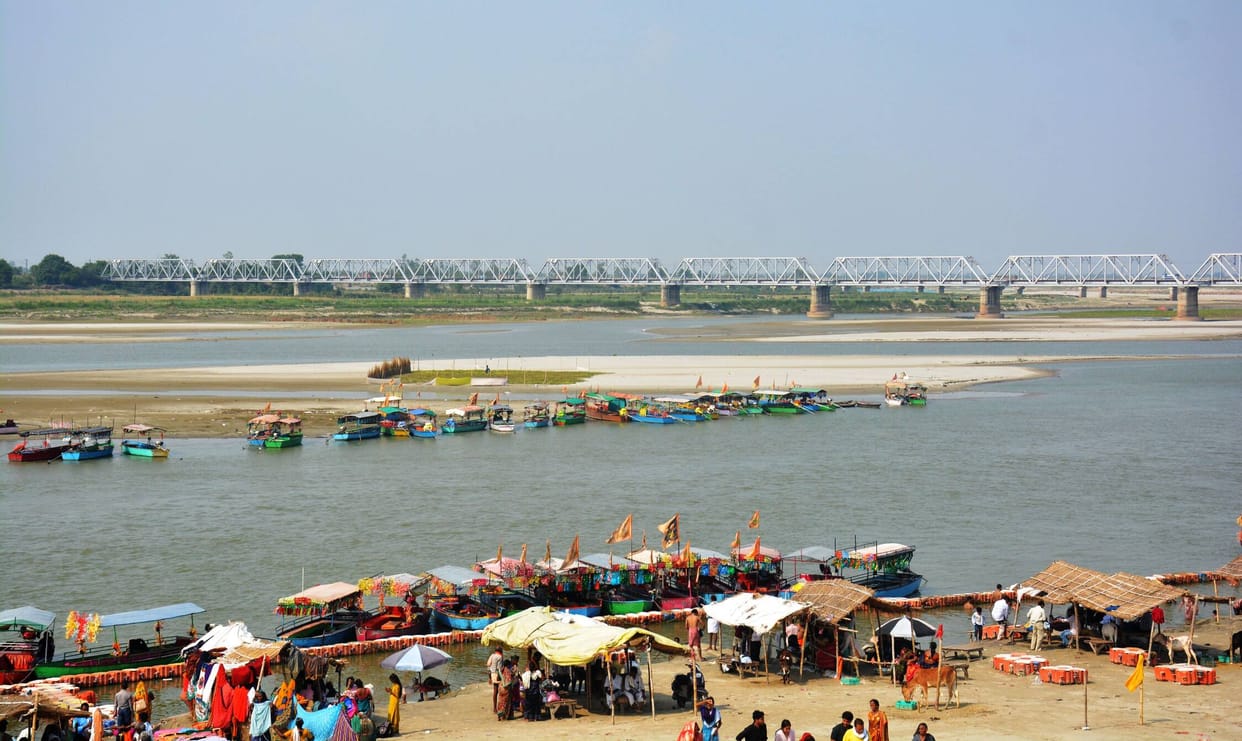 The Saryu Lifeline of Ramnagari Ranks 40th Among National Waterways
